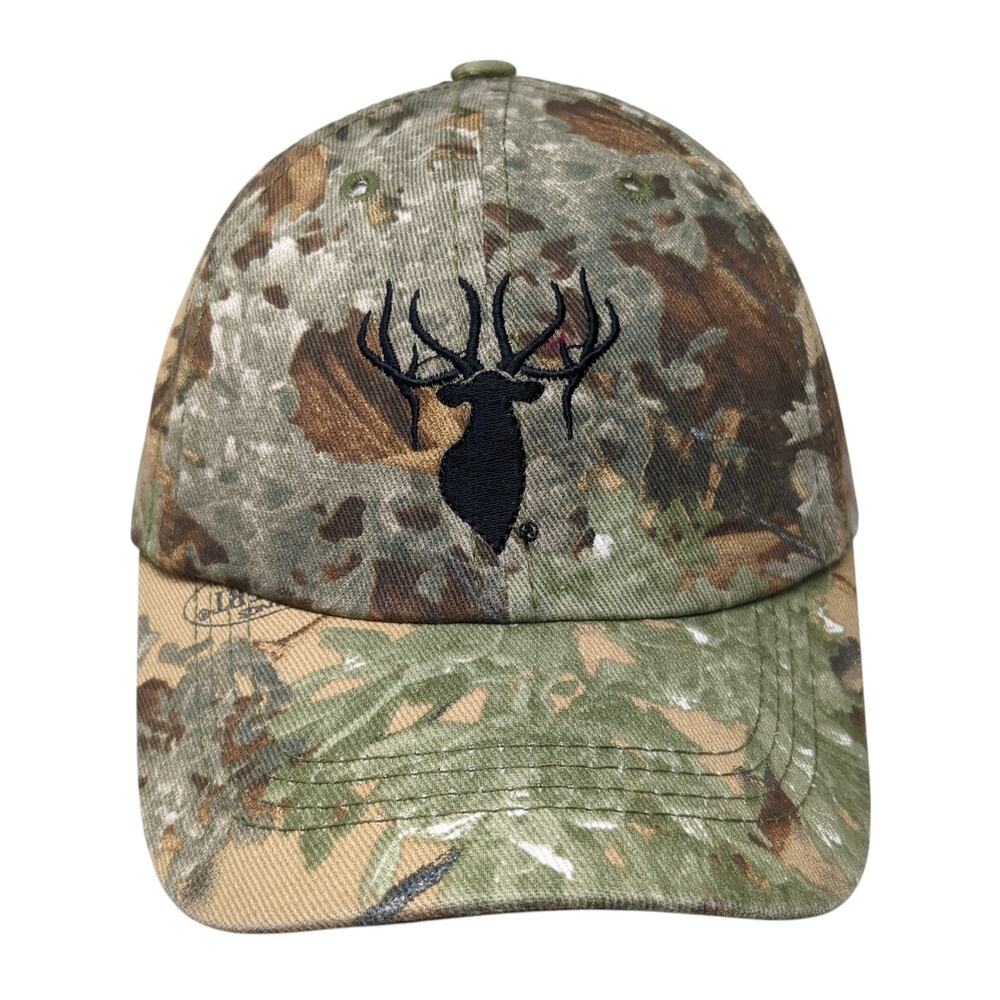 King's Strapback Baseball Cap Multicolor One Size Adjustable Camouflage